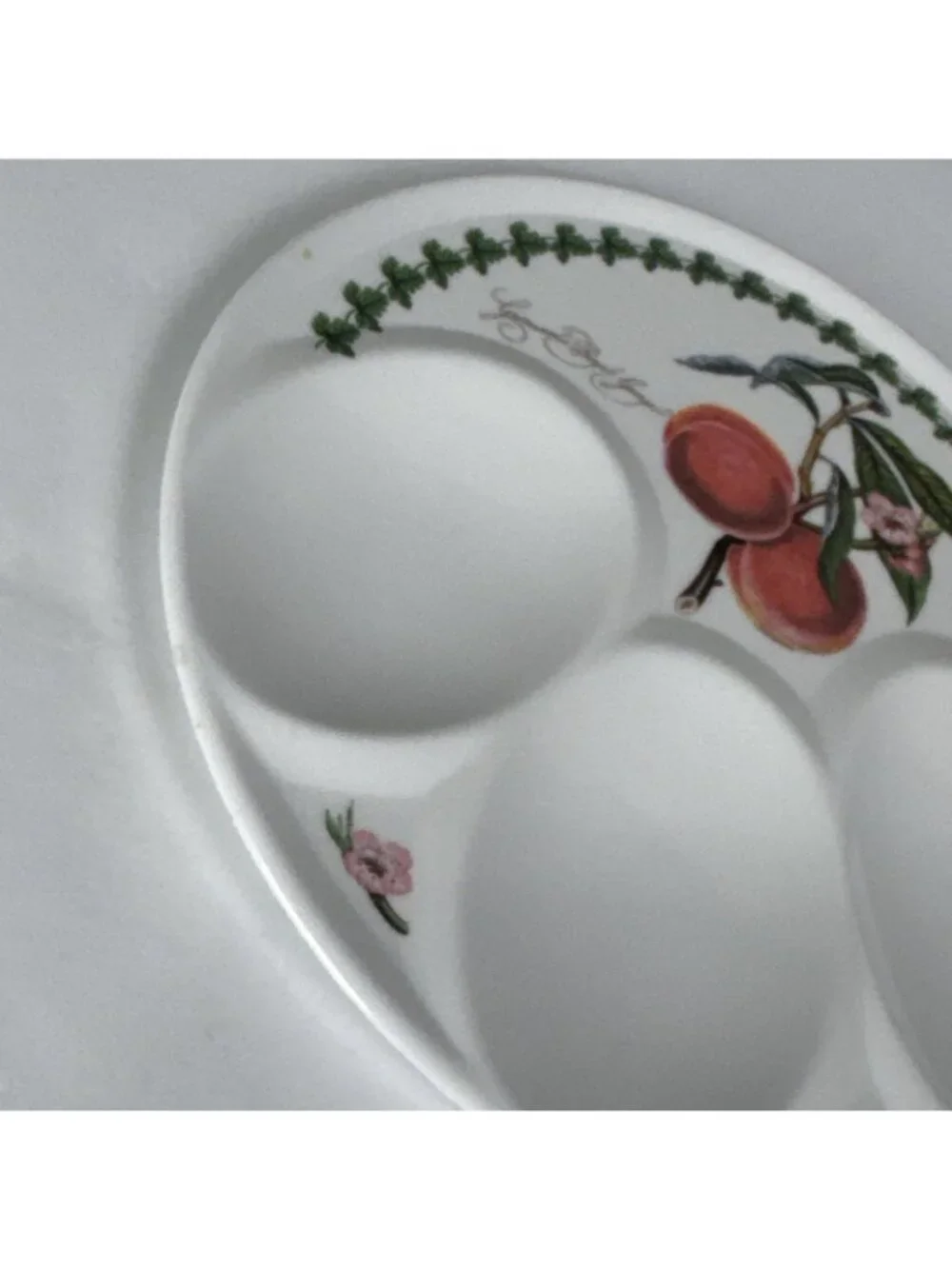 Portmeirion Grimwoods Royal George Peaches Spoon Rest Melamine botanic garden